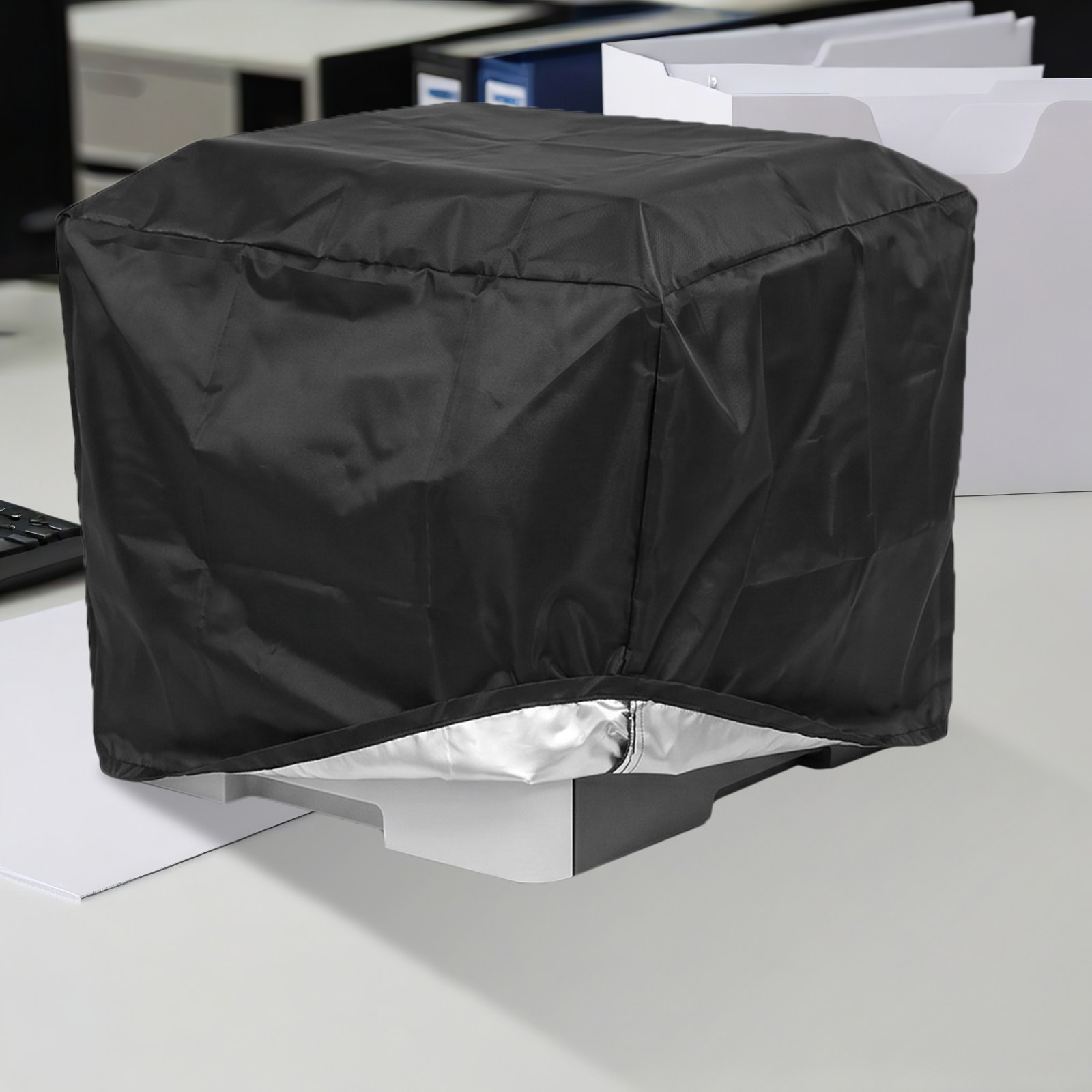 Enclosure 3D Printer - 3Dプリンター用防塵カバー。丈夫な210Dオックスフォード生地を使用。ファスナー付きで、デスクトップ型プリンターを保護し、家庭での使用に最適。