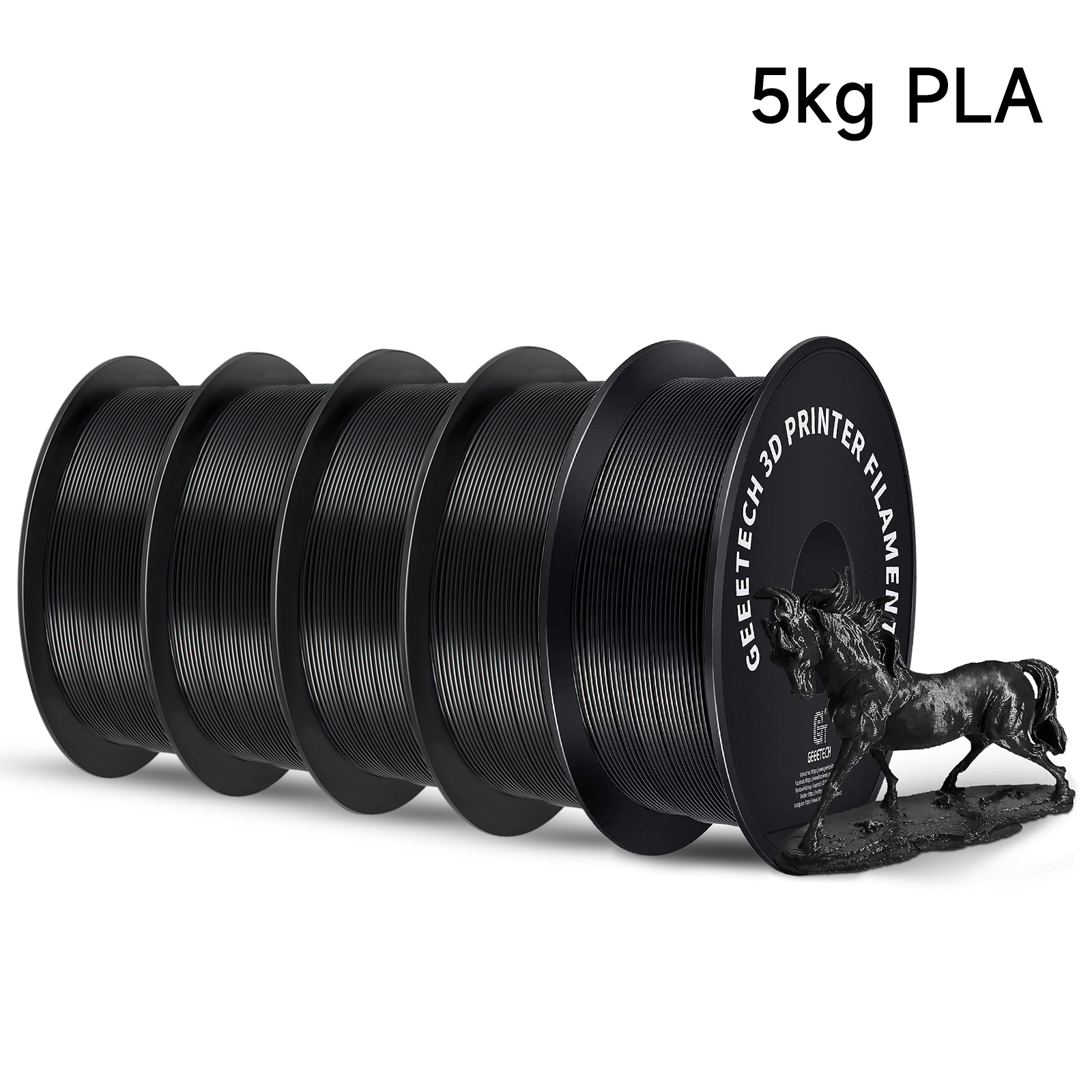 Filament 1.75 - Geeetech 5Kg 標準 PLA フィラメント 1.75mm