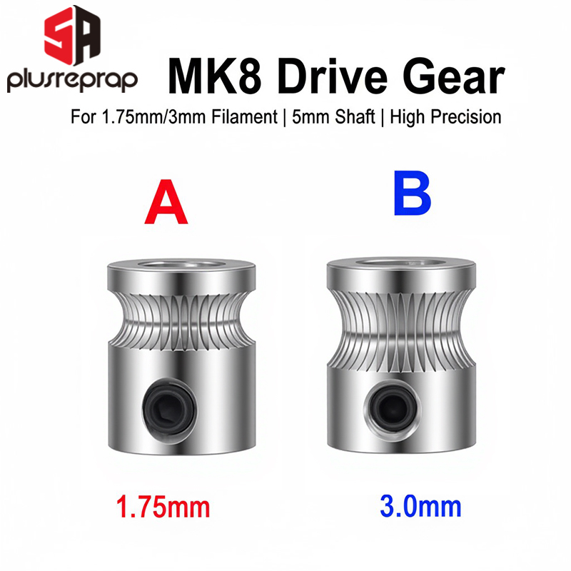 1pc MK8用1.75ミリメートル3ミリメートルフィラメン - Direct Drive Extruder のレビューと価格