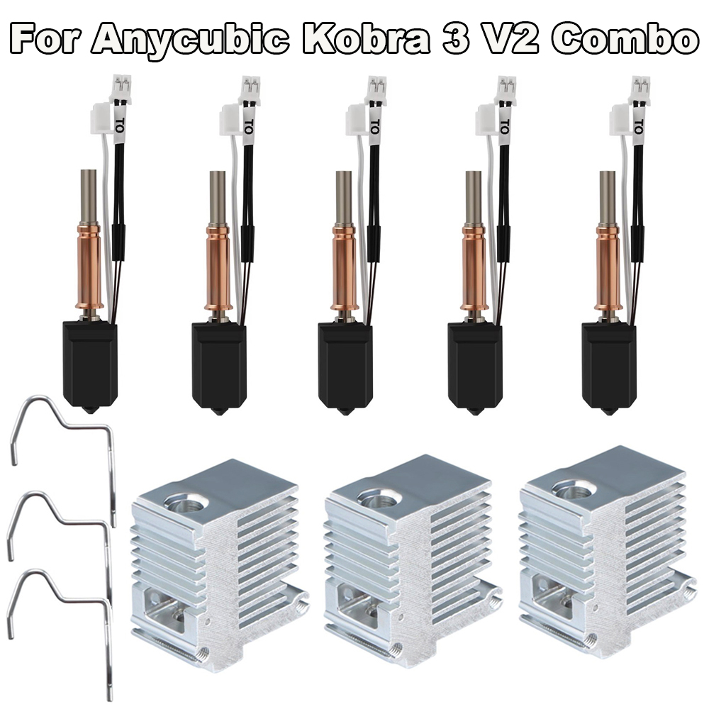 Anycubic Kobra 3 V2 Combo 3Dプリ - Hotend Assembly のレビューと価格