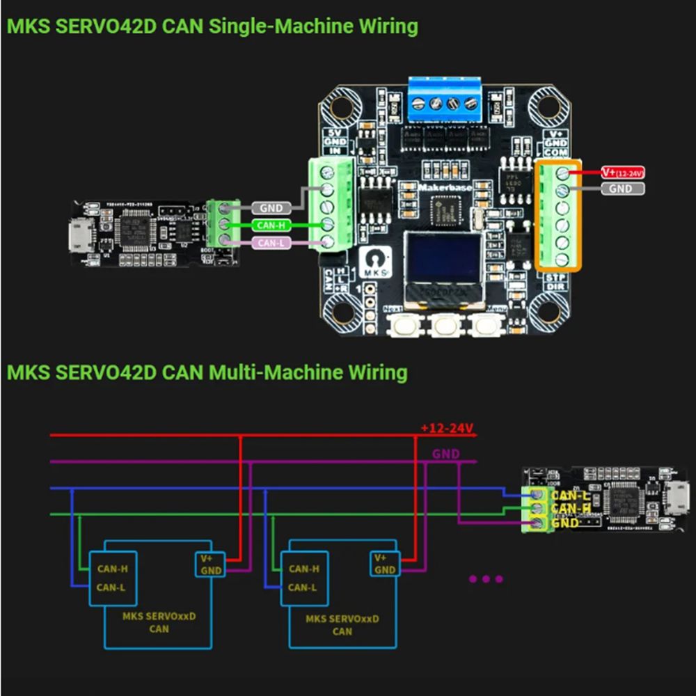 [AC18デジタル]/SERVO42D 40 CAN MT  - Closed Loop Stepper Motor Nema 17 のレビューと価格