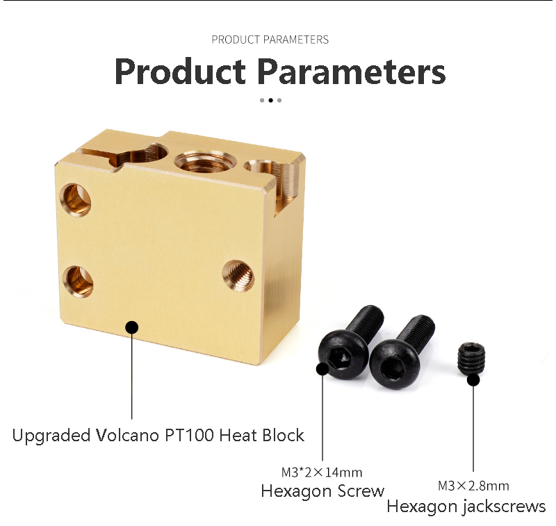 高品質の銅メッキメッキヒーターブロック,3Dプリンター部品, - Direct Drive Extruder のレビューと価格