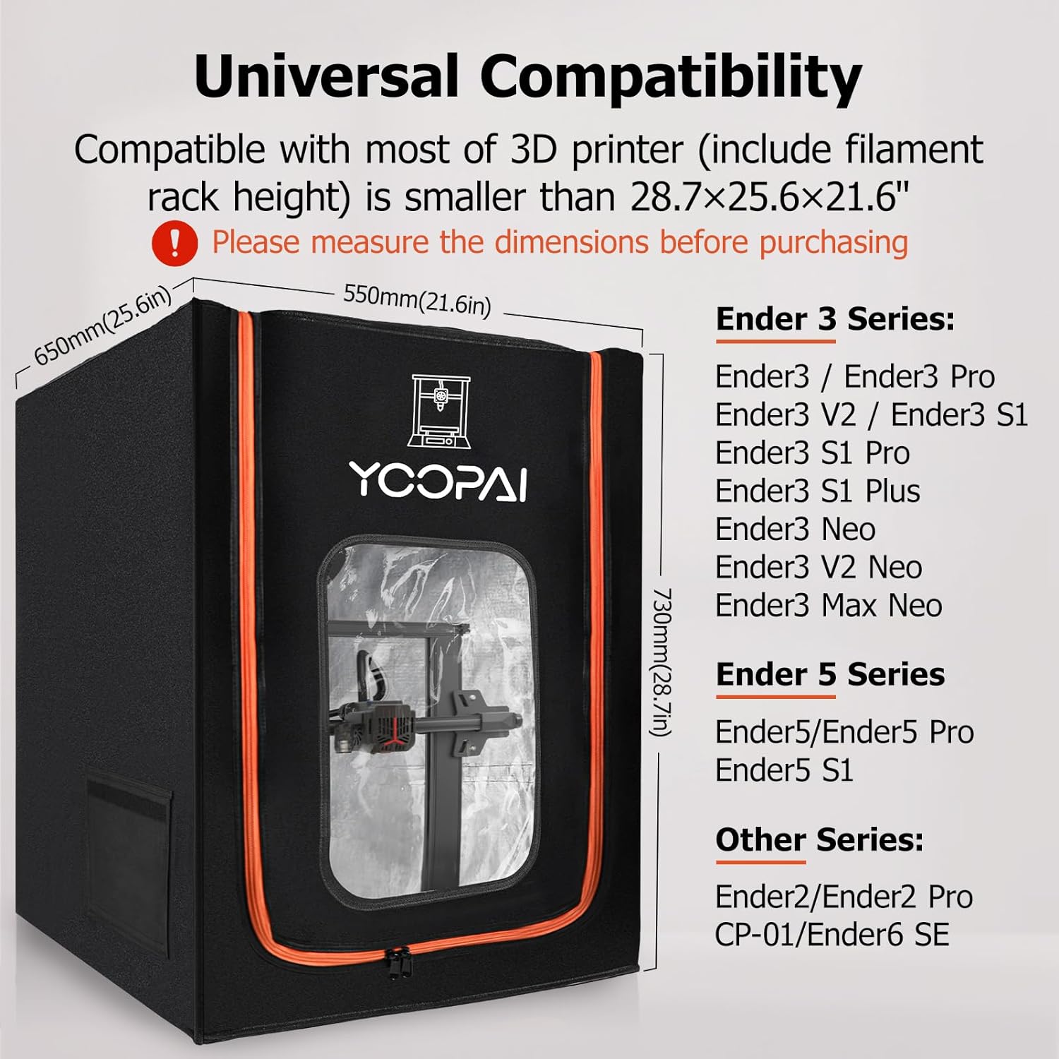 Crealityo-3Dプリンター LED照明付き3D印刷機 - Enclosure 3D Printer のレビューと価格