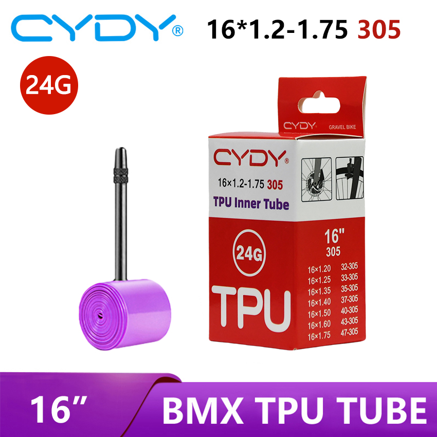 CYDY TPU BMXバイク用インナーチューブ 16インチ - Filament 1.75 のレビューと価格