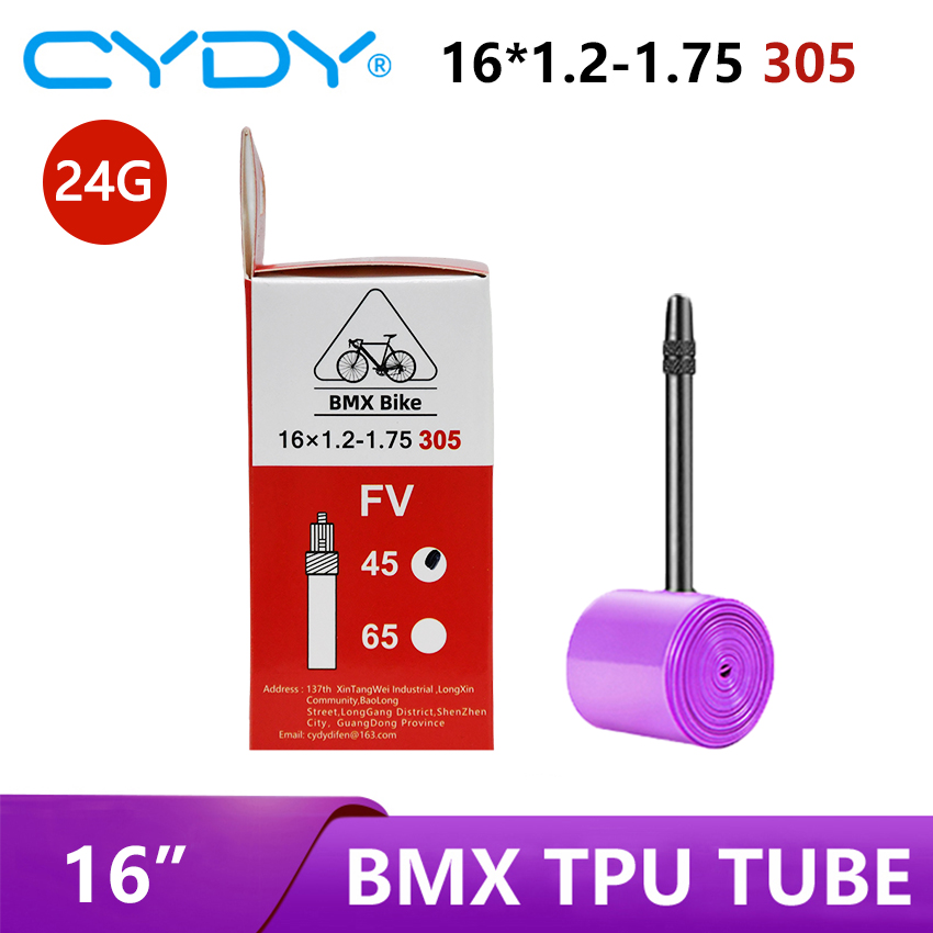 CYDY TPU BMXバイク用インナーチューブ 16インチ - Filament 1.75 のレビューと価格